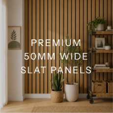 PREMIUM 50MM WIDE SLAT PANELS